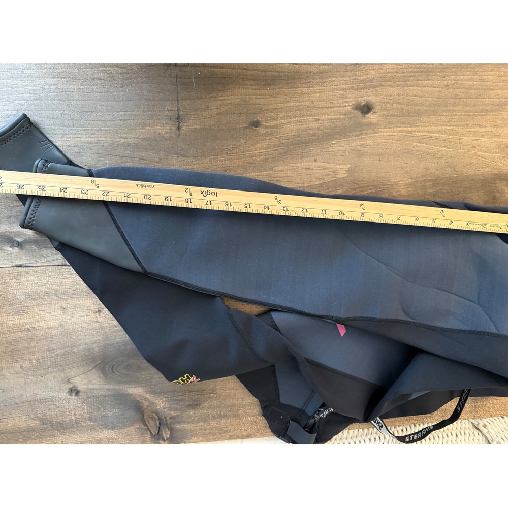 Vintage Stearns Hobie Wetsuit Adult Small Unisex Full Body Black Gray 90s Surf - Picture 10 of 10